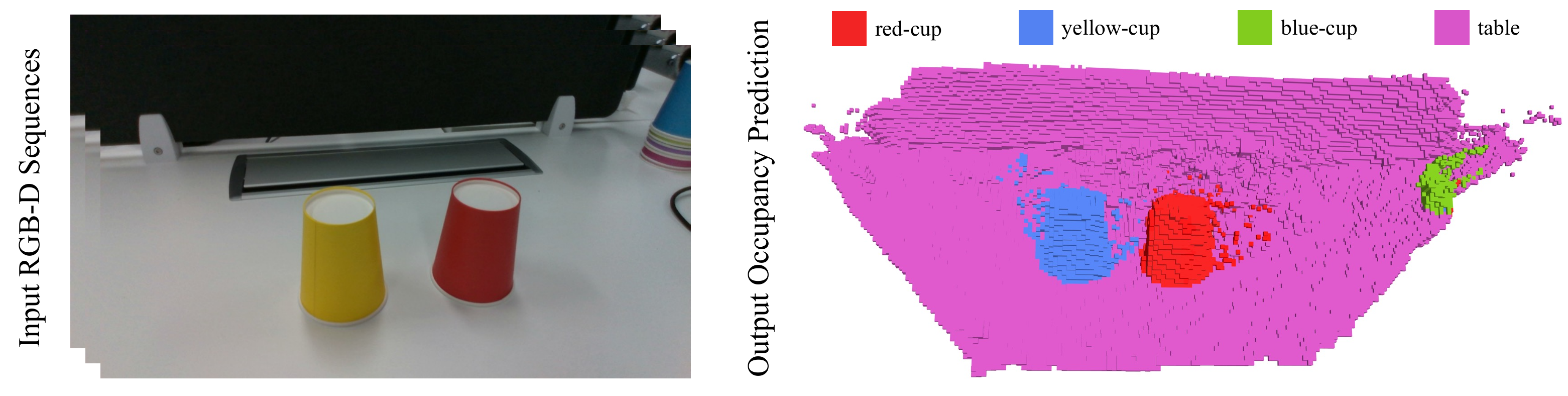 Real-world red-and-yellow cup experiment